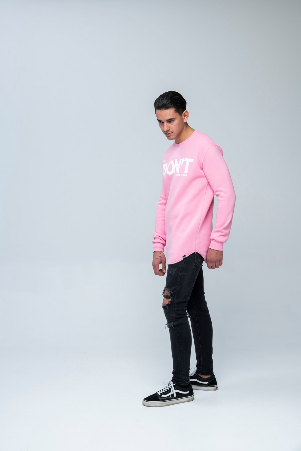 DON'T LS Sweat Pink