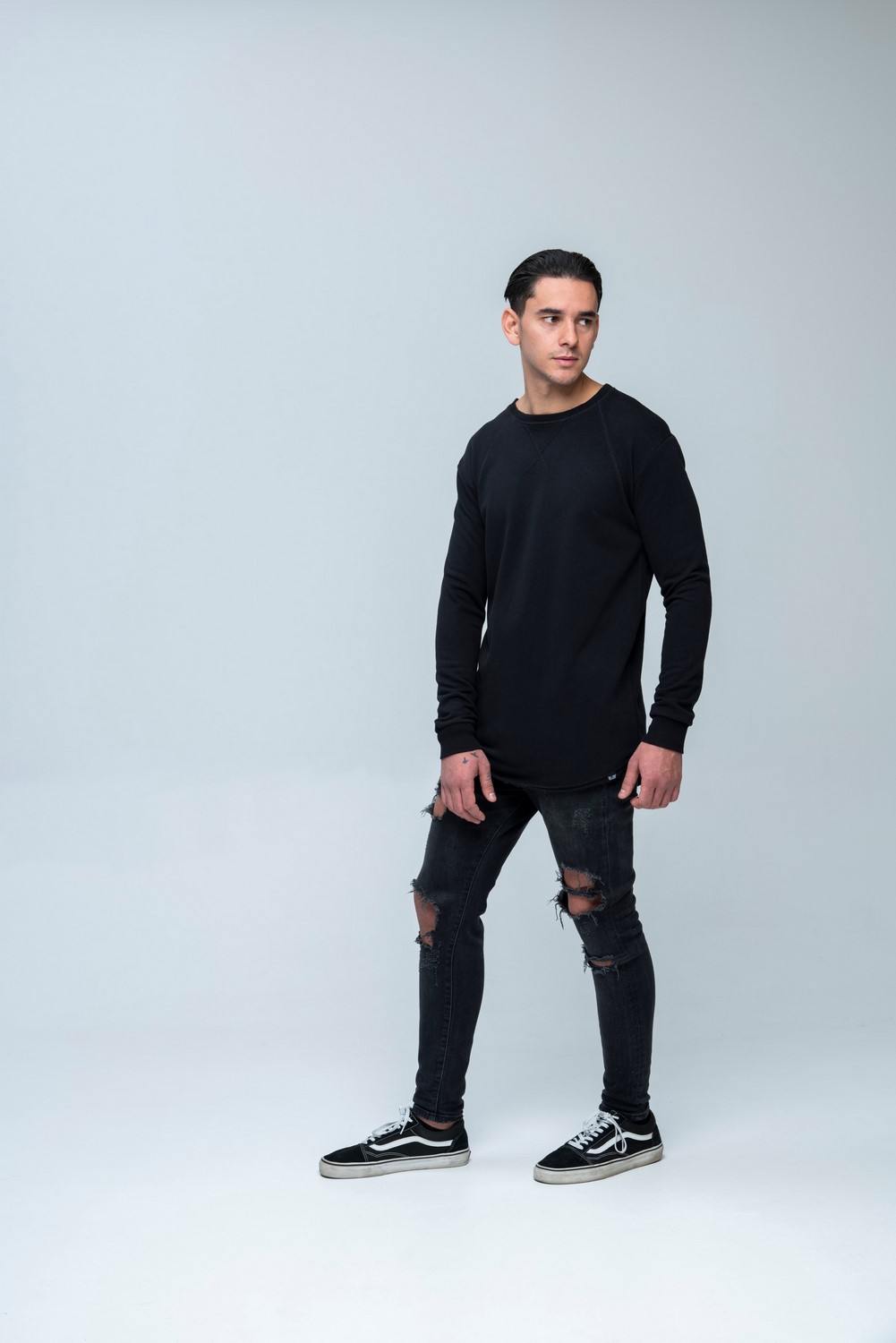 LS Reglan Sweat Black