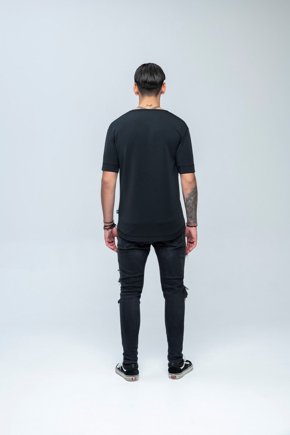 Cupro Neo Tee Black