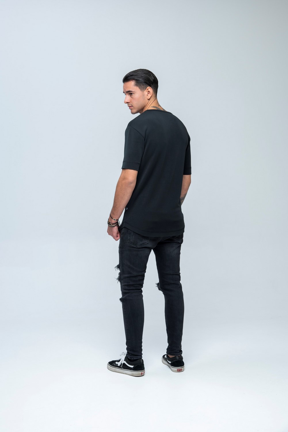 Cupro Neo Tee Black