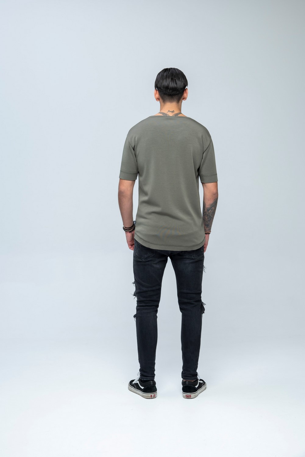 Cupro Neo Tee Khaki