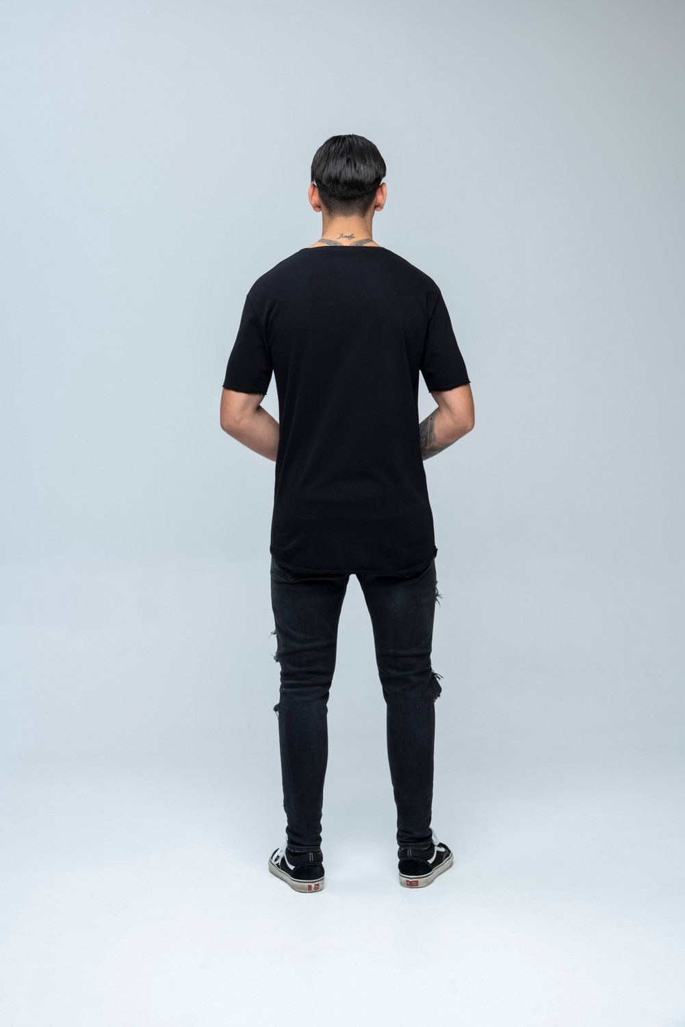 SS Carbon Pocket Tee Black