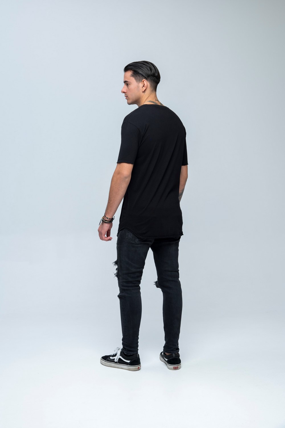 SS Carbon Pocket Tee Black