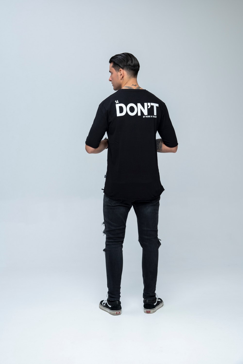 DON'T SS Carbon Tee Black