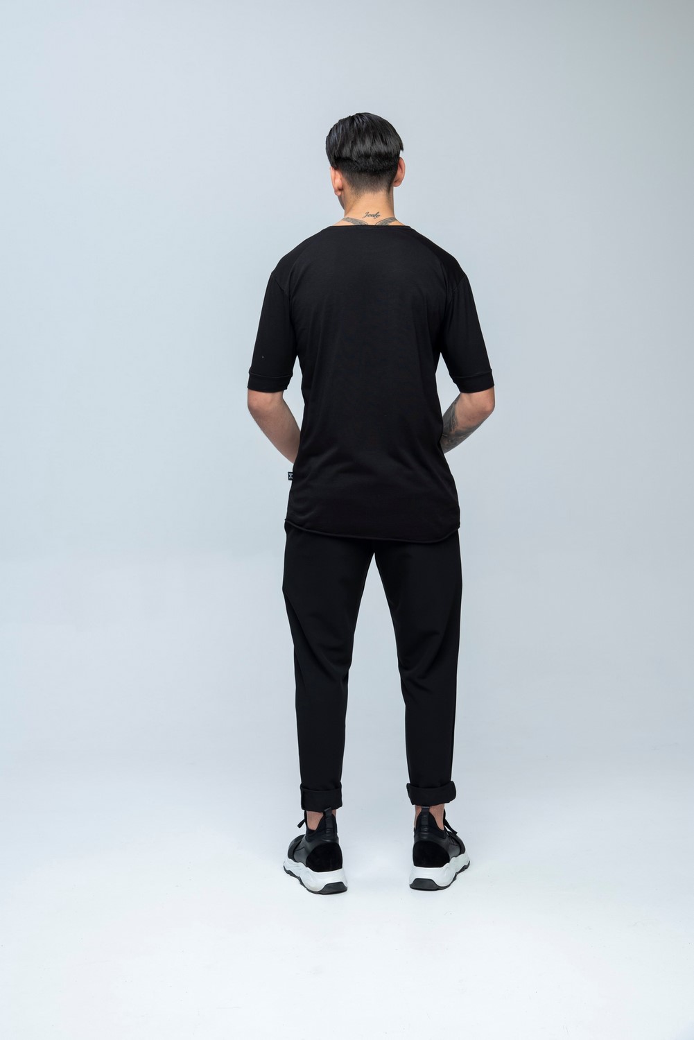 Modal LH Tee Black