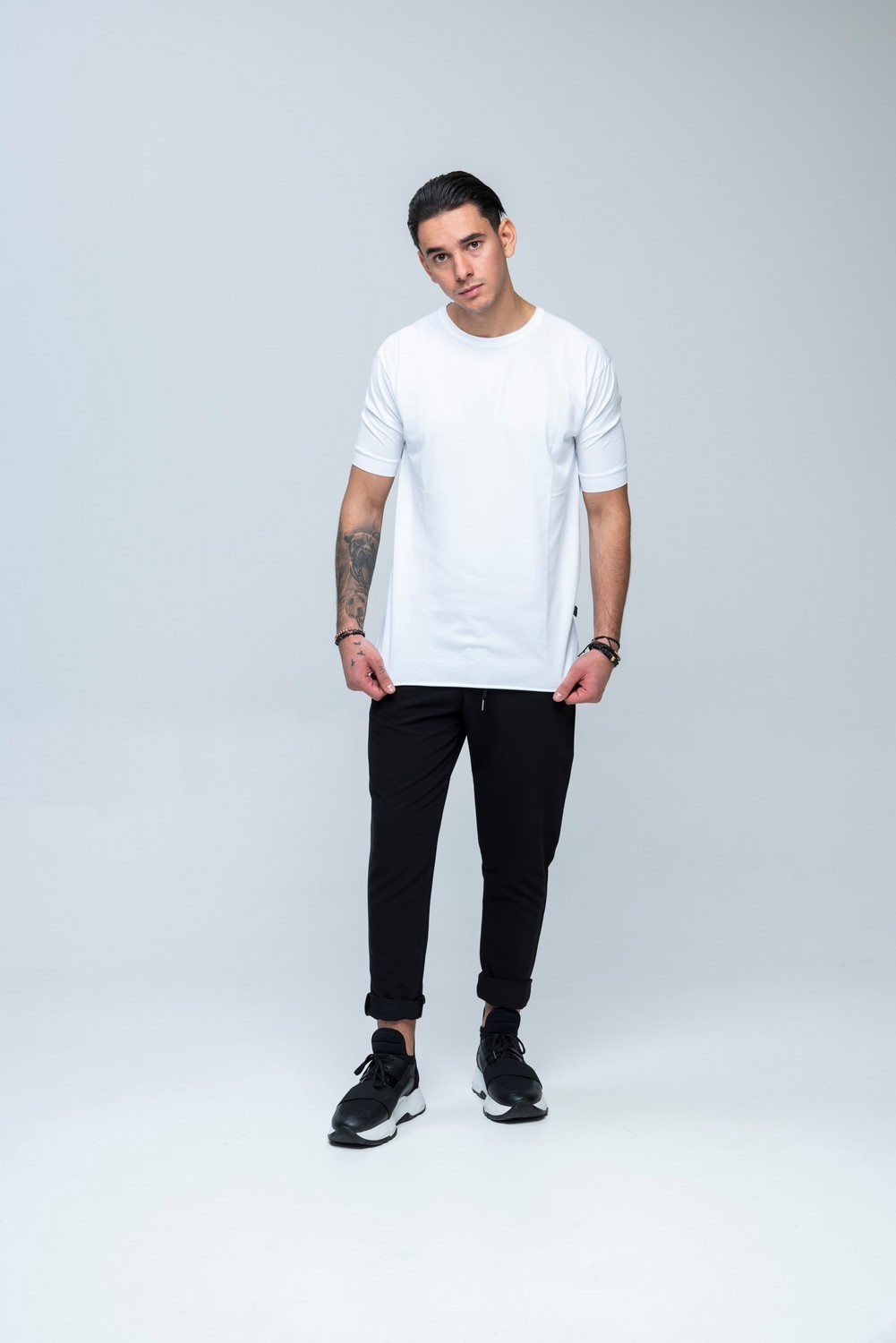 Modal LH Tee White