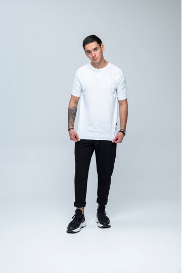 Modal LH Tee White