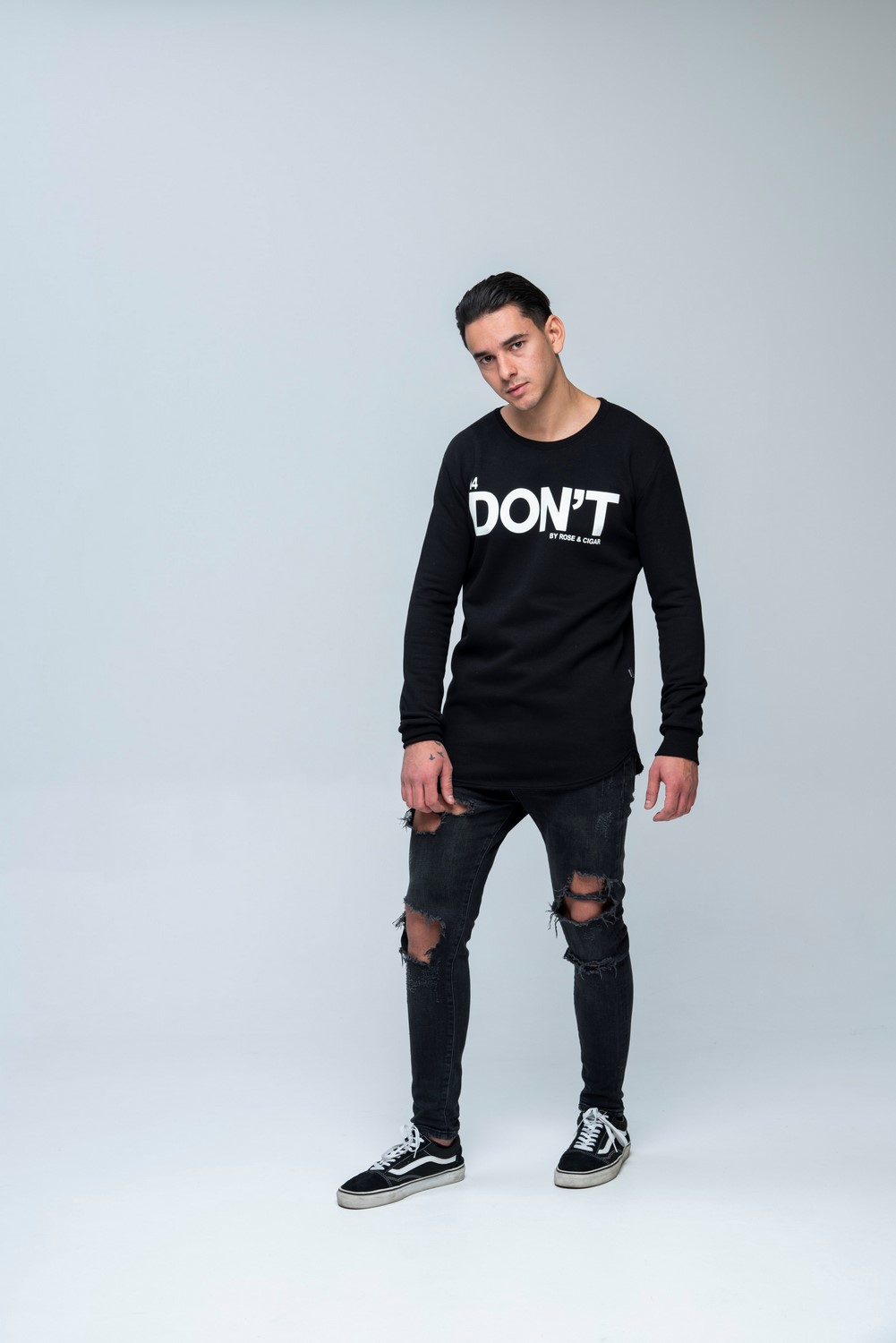 DON'T LS Sweat Black