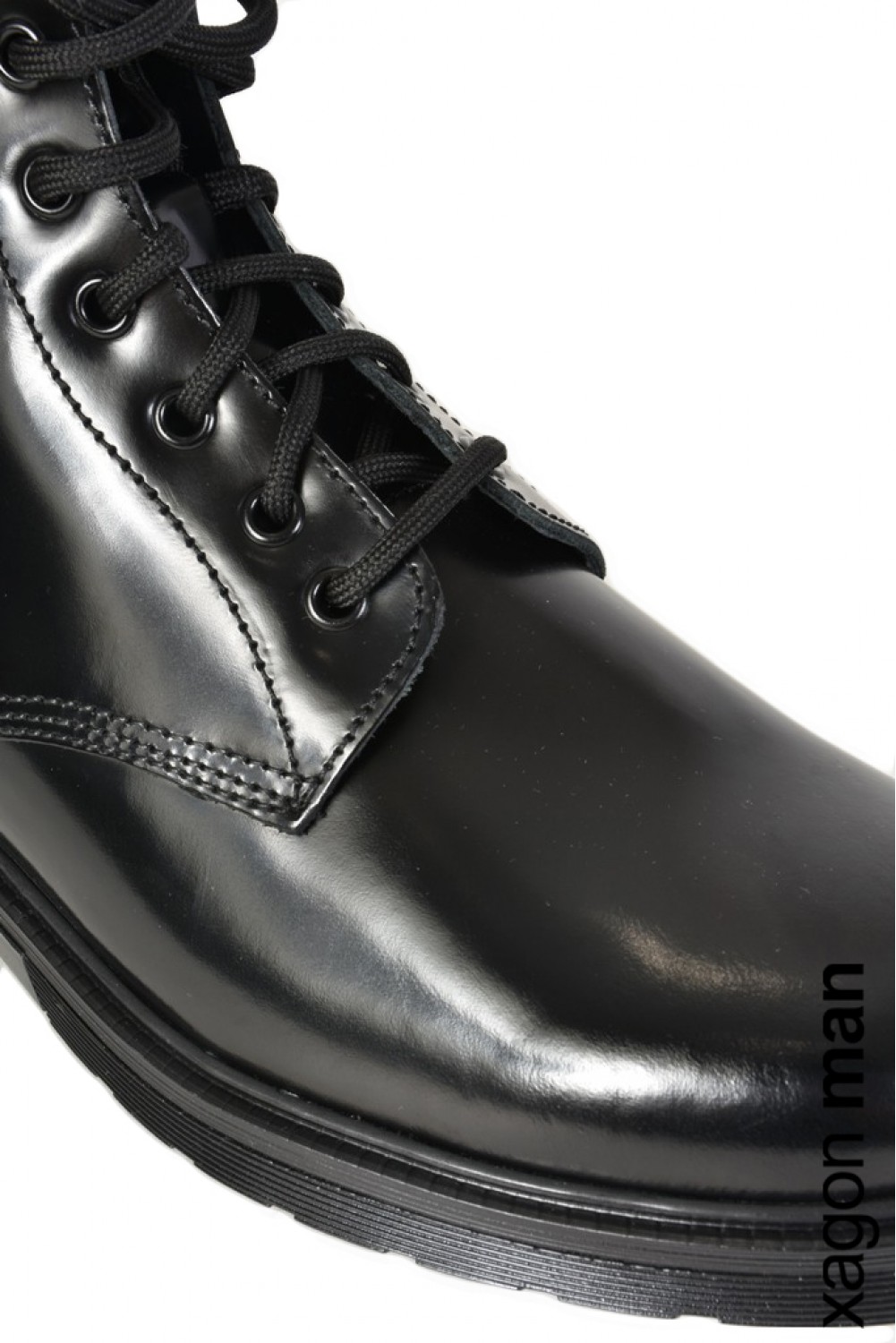 SHOES MT01N Leather Black